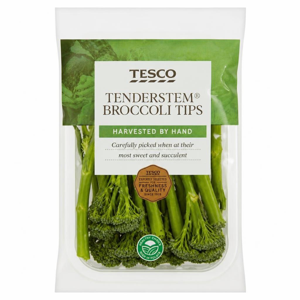 Tesco Tenderstem Broccoli Tips 120G
