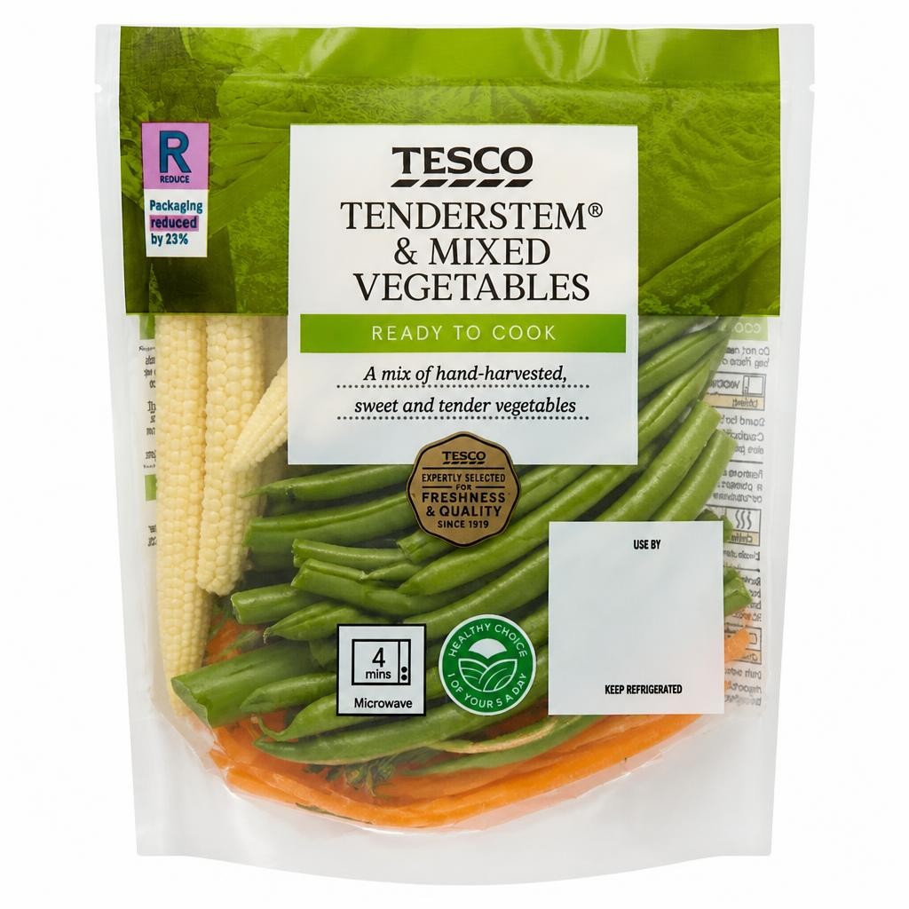 Tesco Tenderstem & Mixed Vegetables 160G