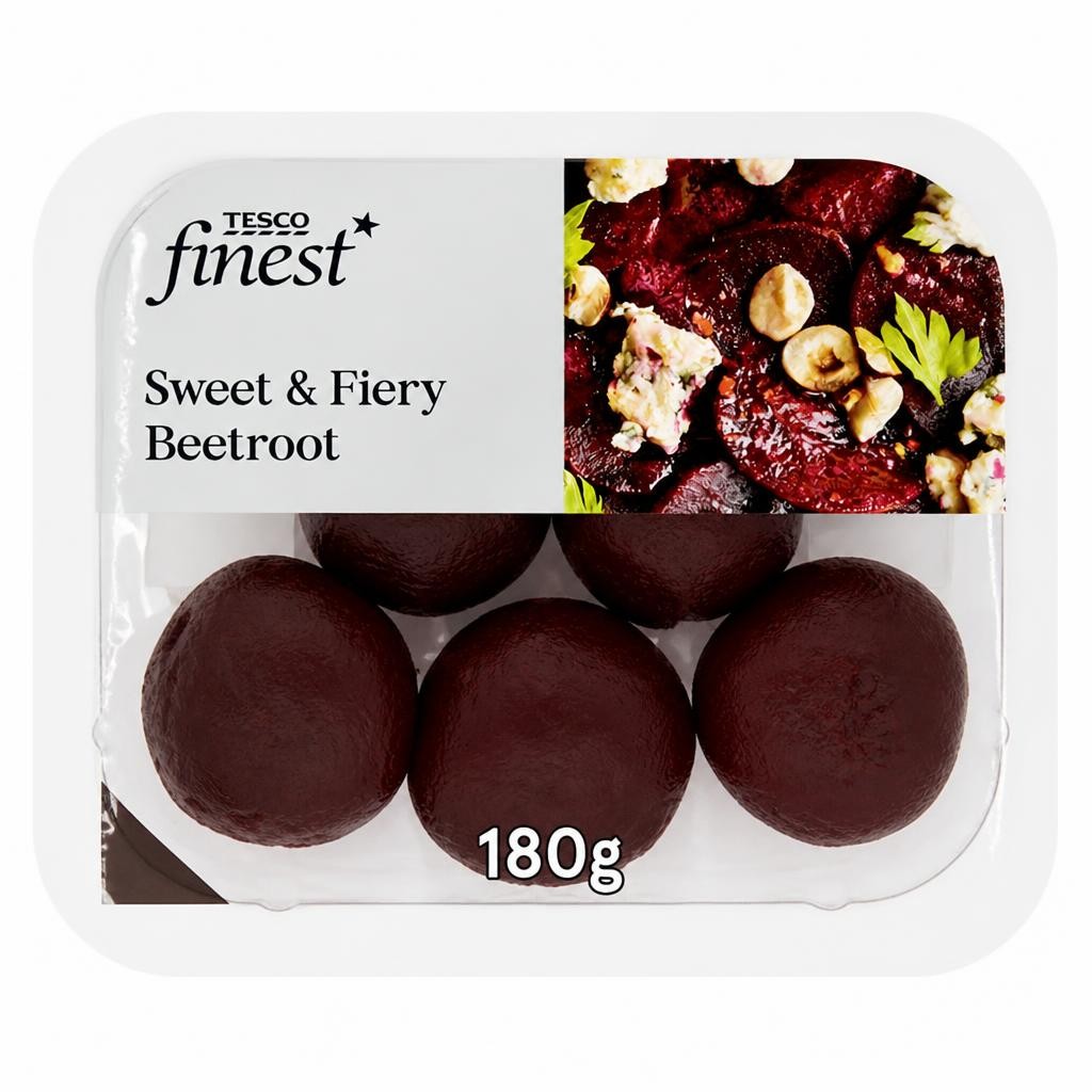 Tesco Finest Sweet & Fiery Beetroot 180G