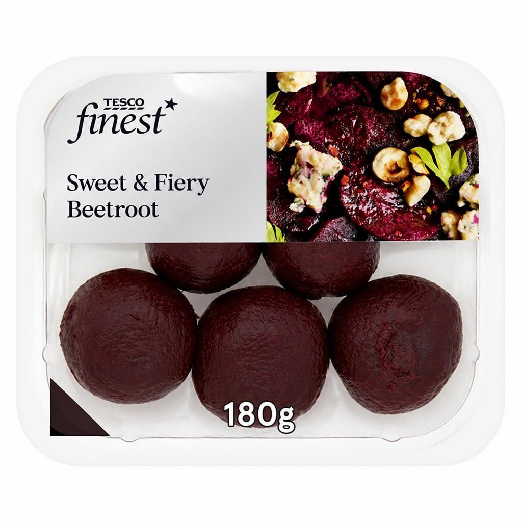 Tesco Finest Sweet & Fiery Beetroot 180G