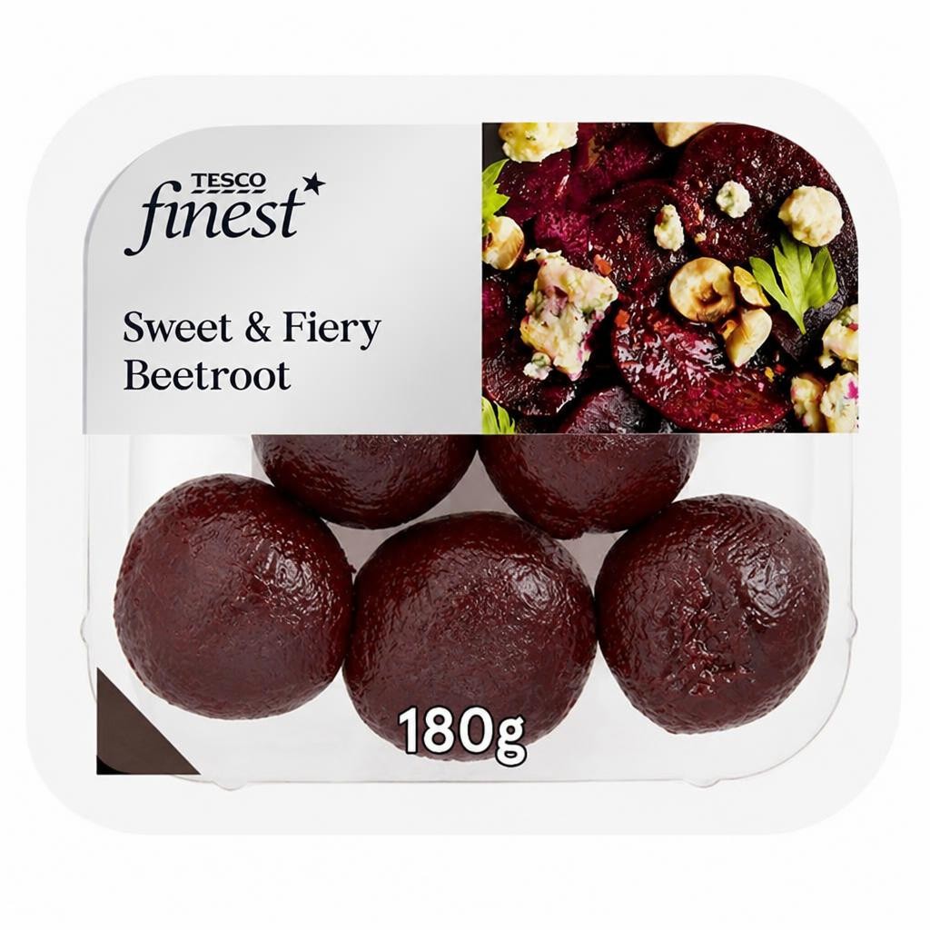 Tesco Finest Sweet & Fiery Beetroot 180G