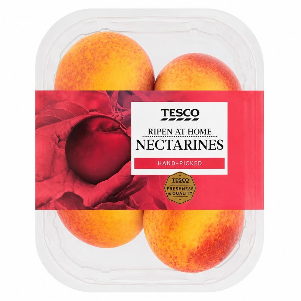Tesco Nectarines Minimum 4 Pack