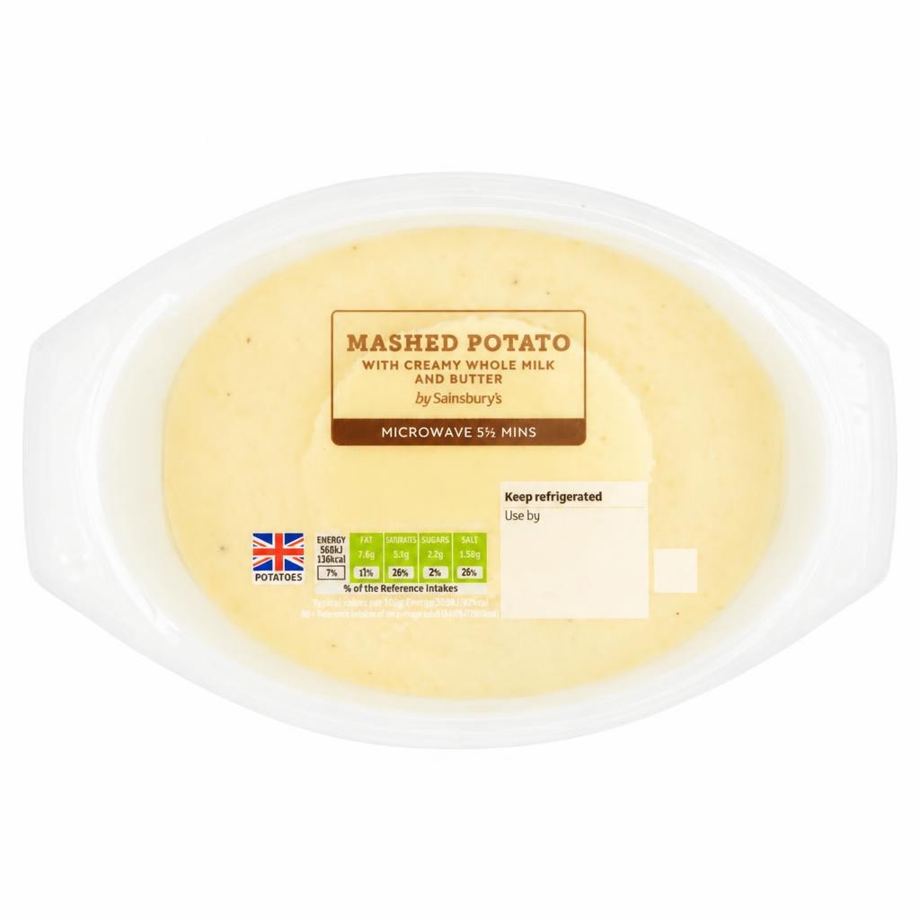 Sainsbury's Mashed Potato 400g