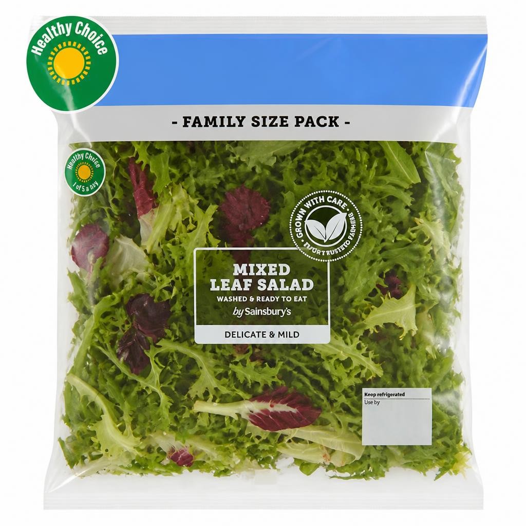 Sainsbury's Mixed Leaf Salad 180g
