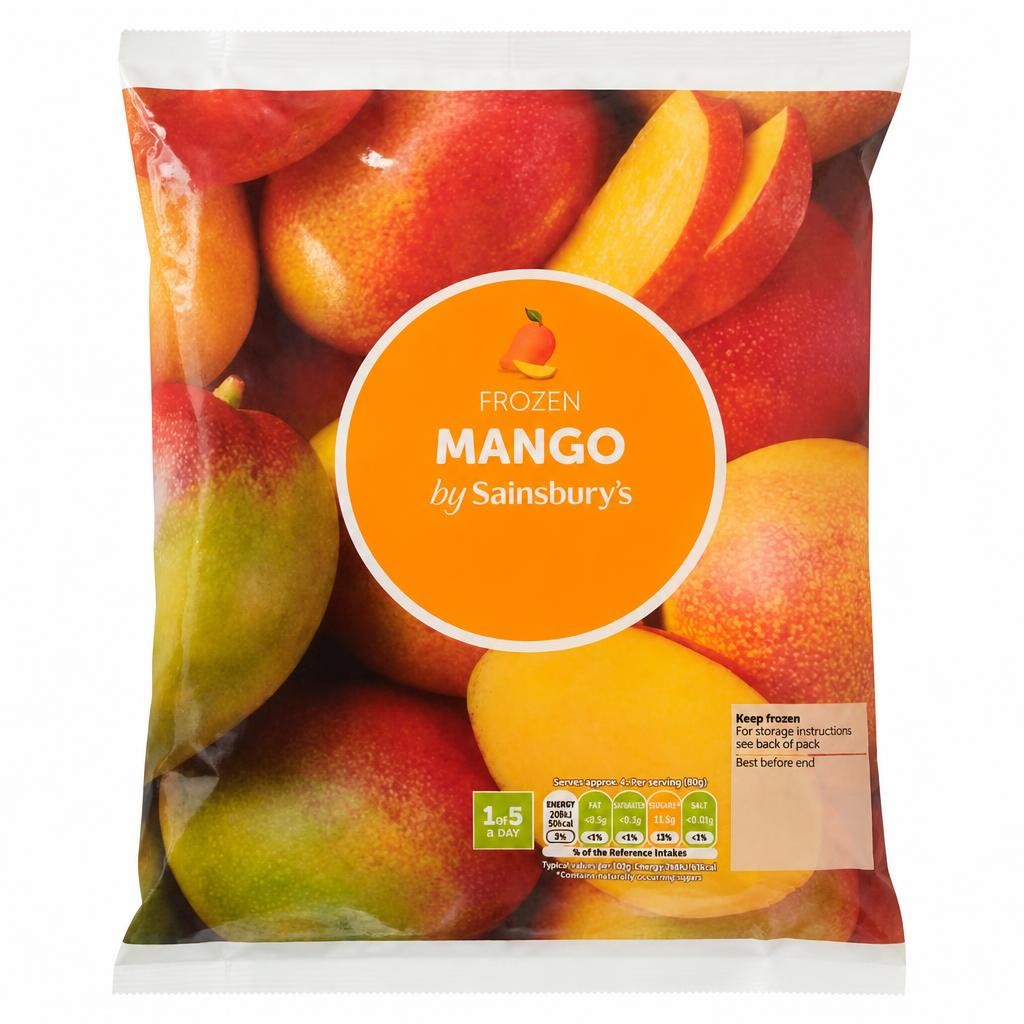 Sainsbury's Frozen Mango Chunks 500g