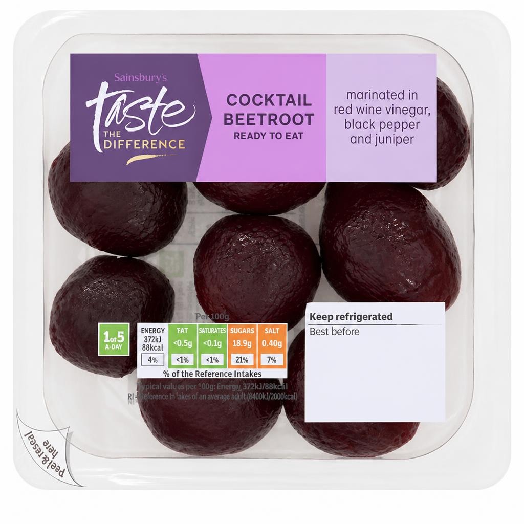 Sainsbury's Cocktail Beetroot, Taste the Difference 200g