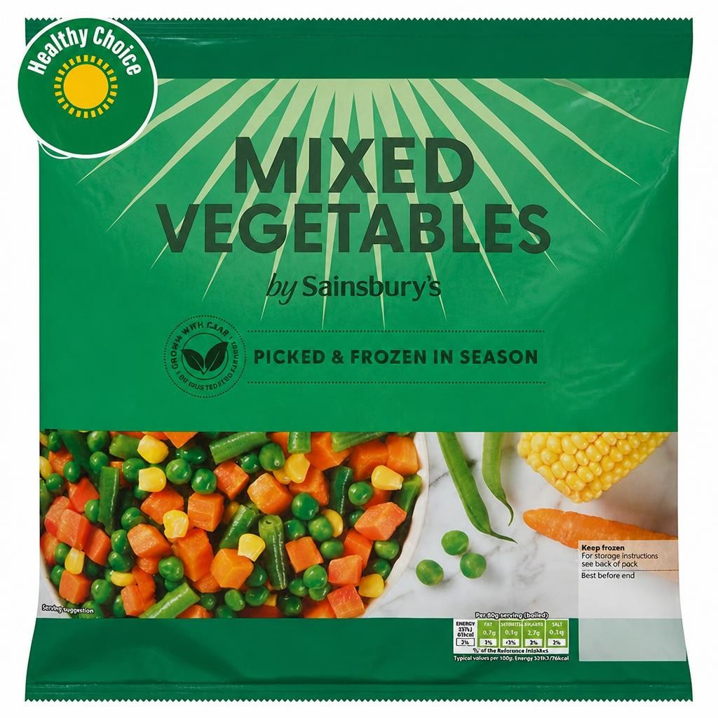 Sainsbury's Mixed Vegetables 1kg