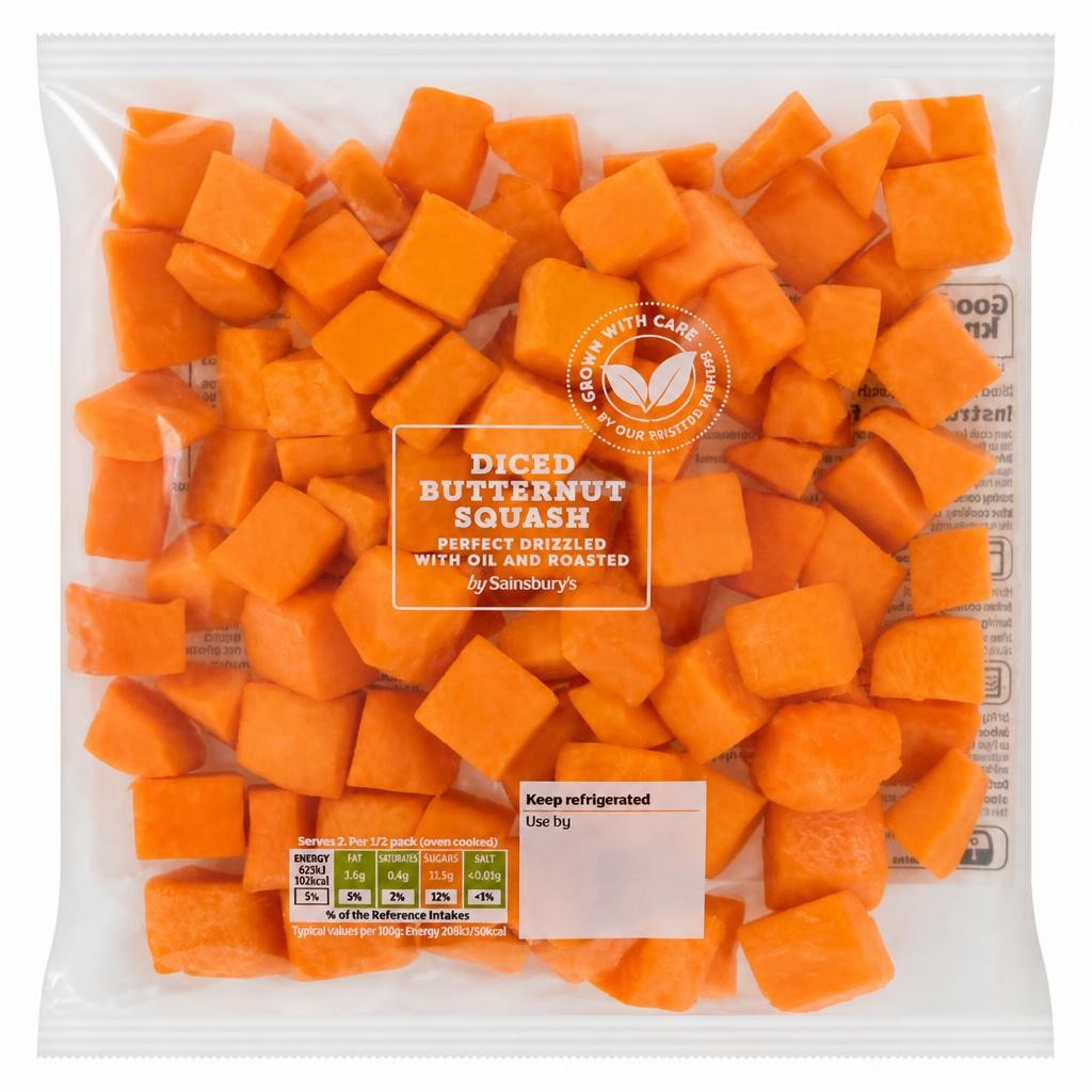 Sainsbury's 400g Diced Butternut Squash, Inspired to Cook