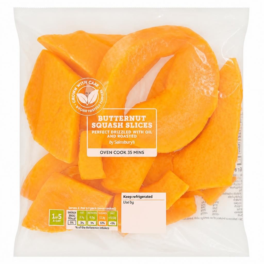 Sainsbury's Butternut Squash Slices, Inspired to Cook 400g