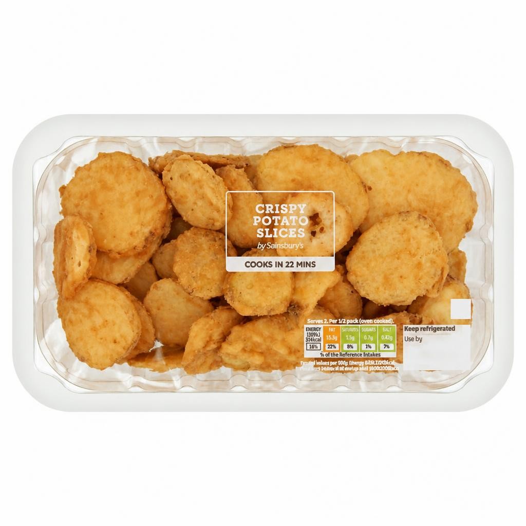Sainsbury's Crispy Potato Slices 350g