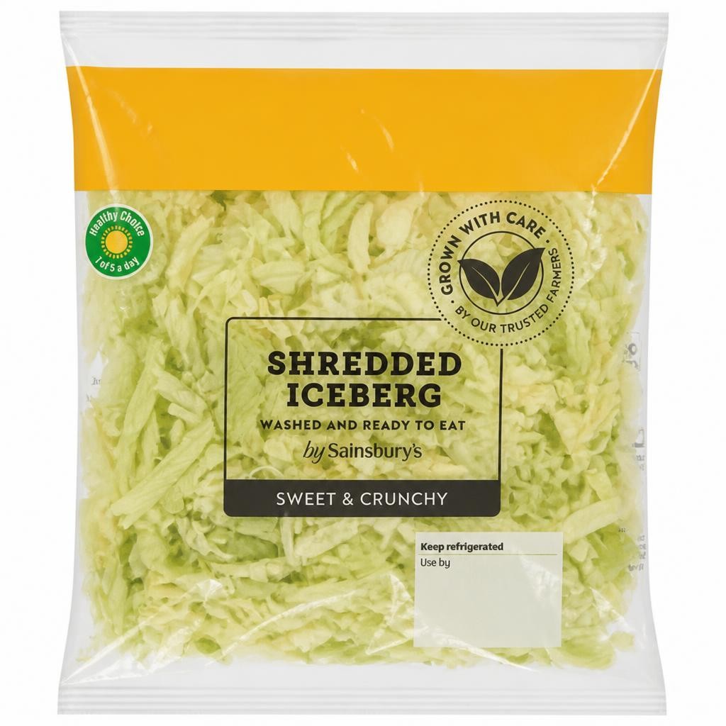 Sainsbury's Shredded Iceberg 130g