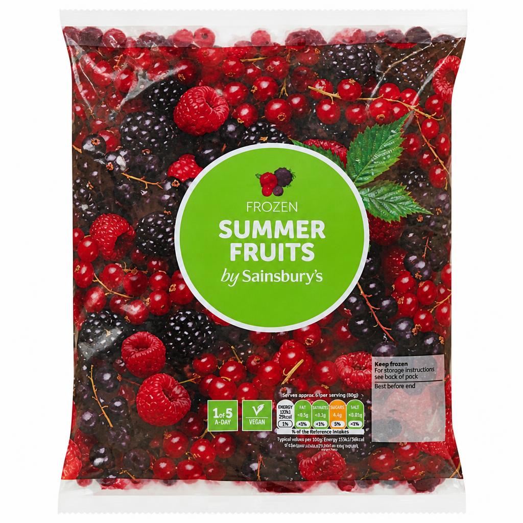 Sainsbury's Frozen Summer Fruits 450g