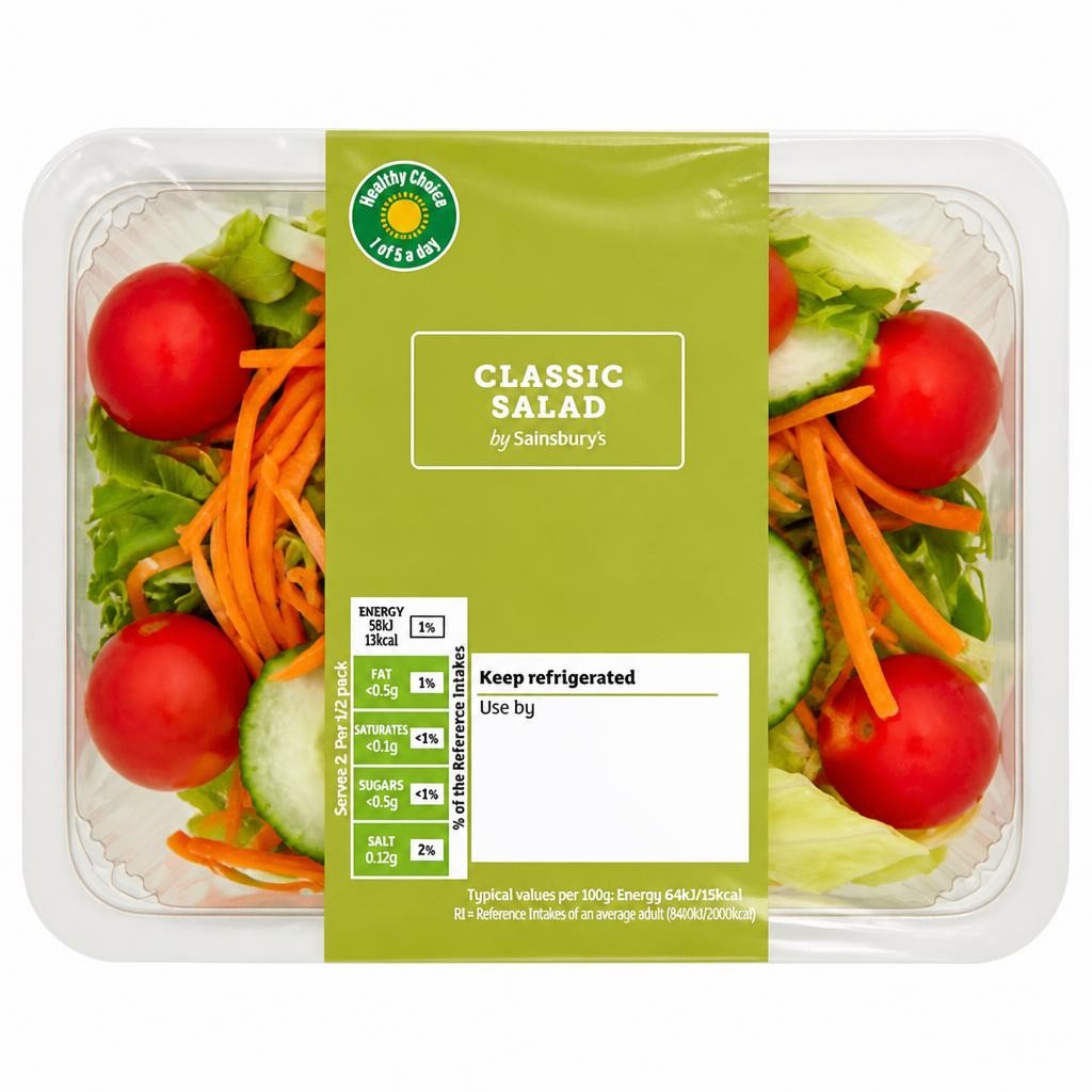 Sainsbury's Classic Salad Bowl 175g