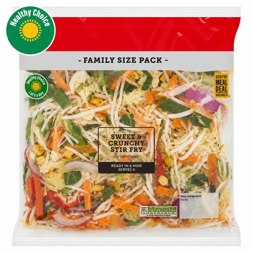 Sainsbury's Sweet & Crunchy Stir Fry 600g