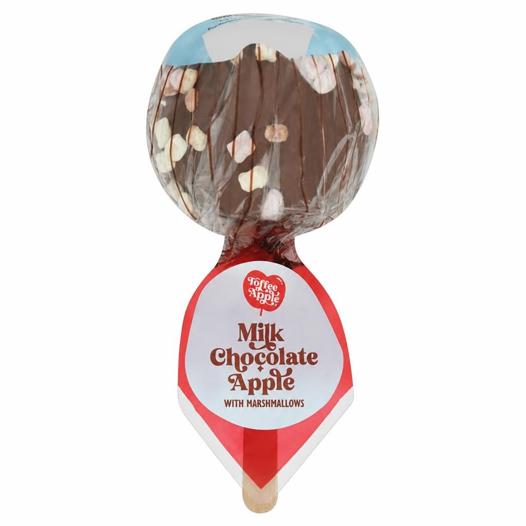 The Toffee Apple Co. Milk Chocolate Apple with Marshmallows