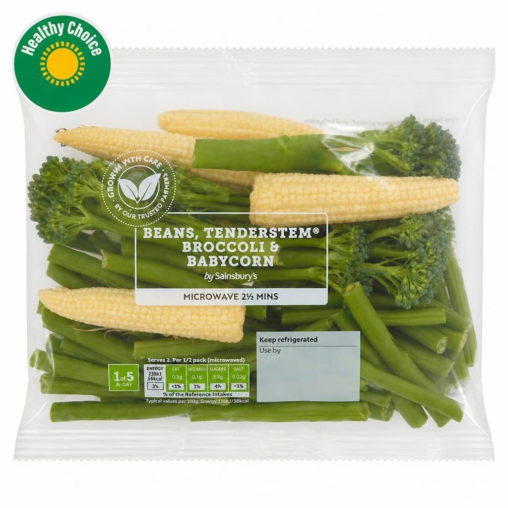 Sainsbury's Beans, Tenderstem & Baby Corn 240g