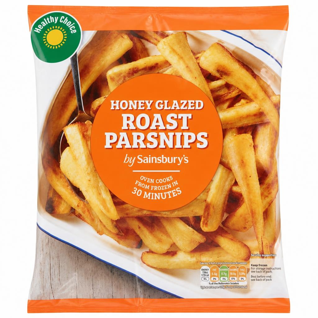 Sainsbury's Honey Glazed Roast Parsnips 600g