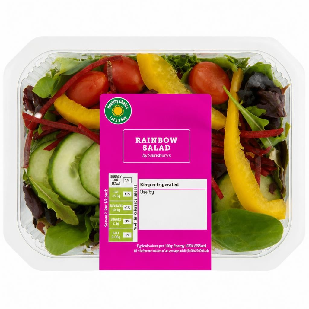 Sainsbury's Rainbow Salad Bowl 175g