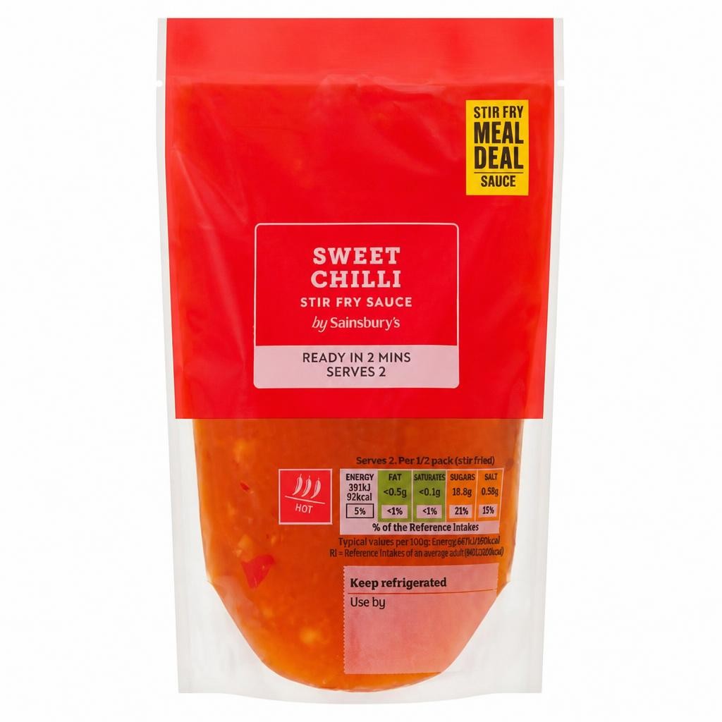 Sainsbury's Sweet Chilli Stir Fry Sauce 175g