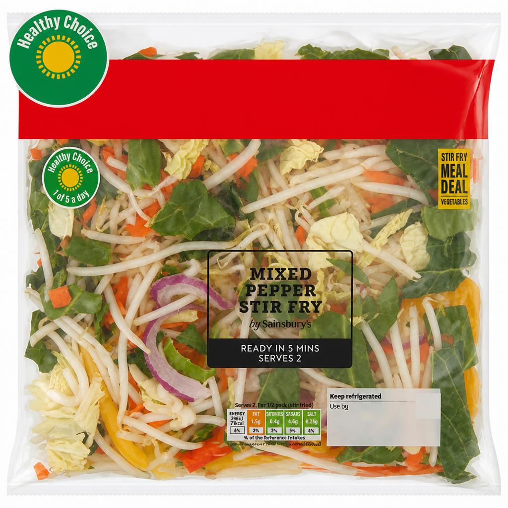 Sainsbury's Mixed Pepper Stir Fry 300g