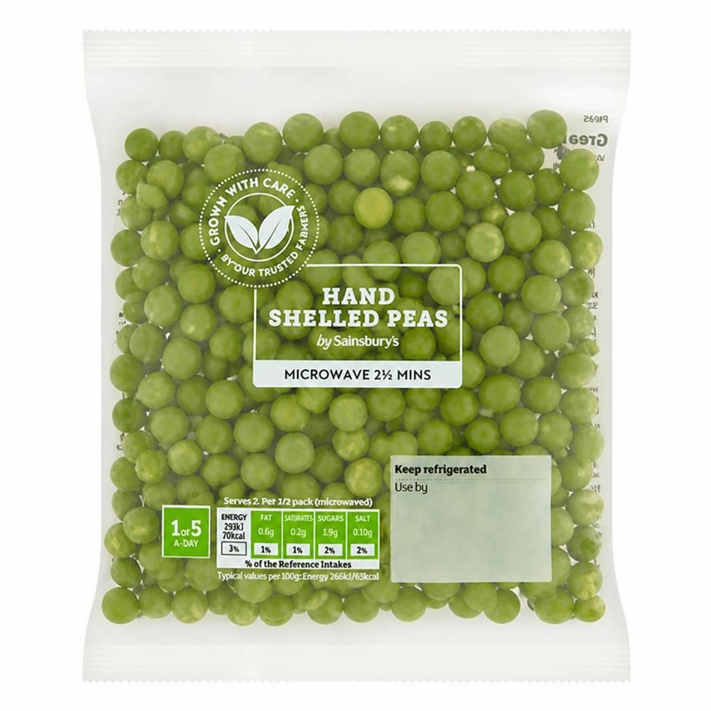 Sainsbury's Shelled Peas 160g