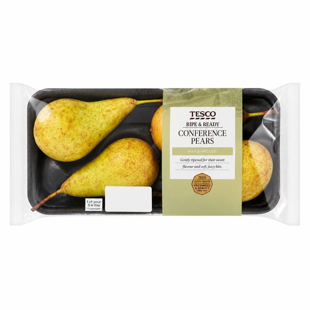 Tesco Ready to Eat Conference Pears 4 Pack