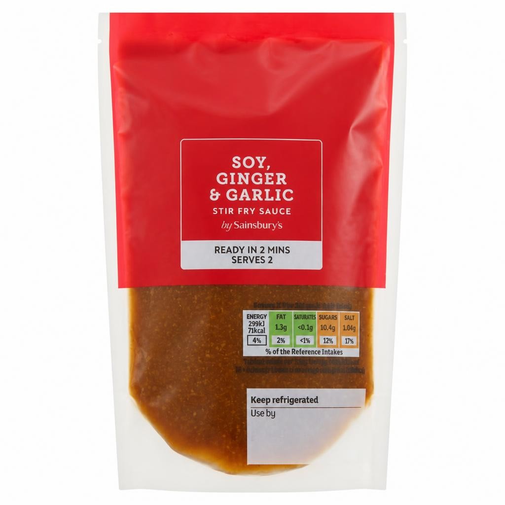 Sainsbury's Soy Ginger & Garlic Stir Fry Sauce, Inspired to Cook 175g