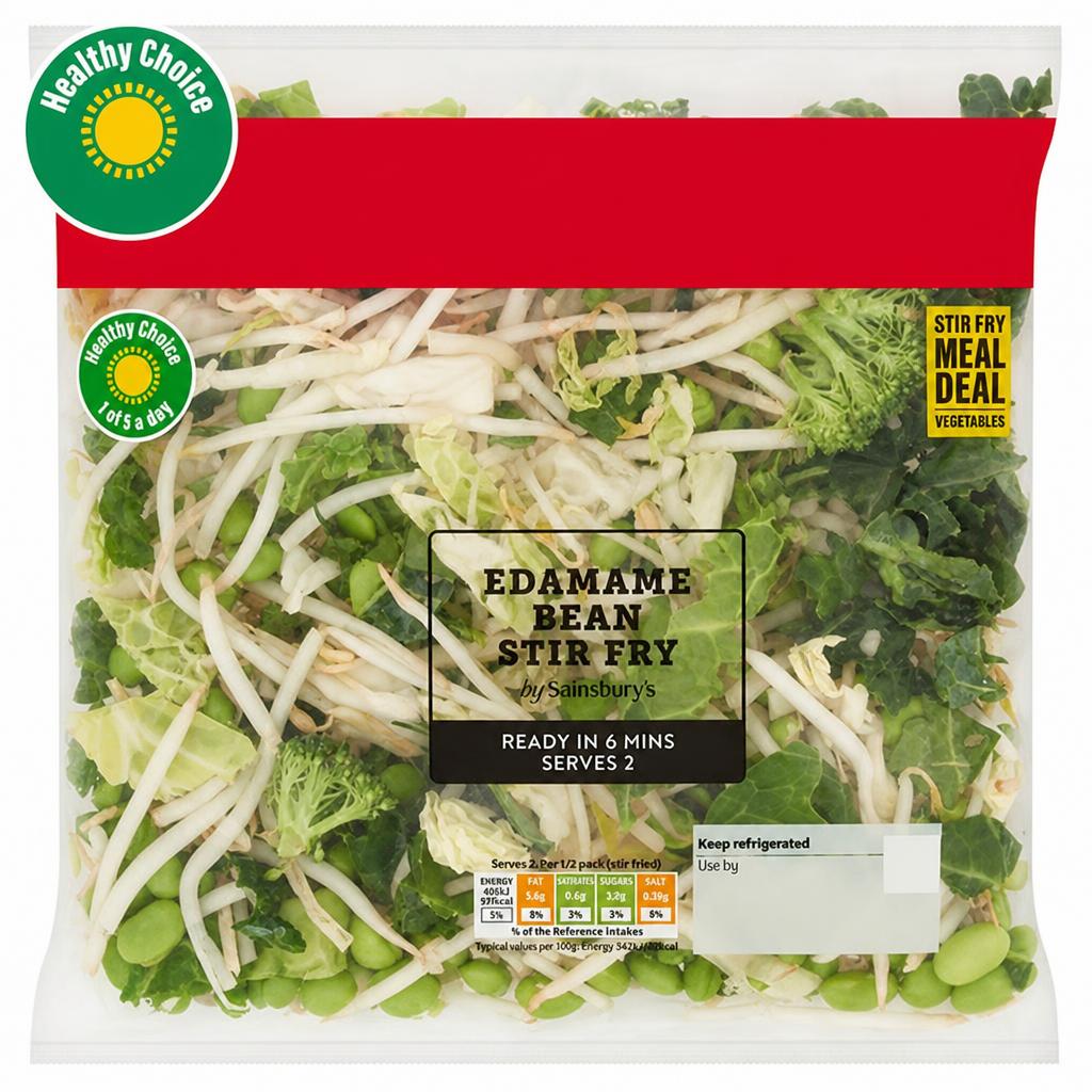 Sainsbury's Edamame Stir Fry 300g