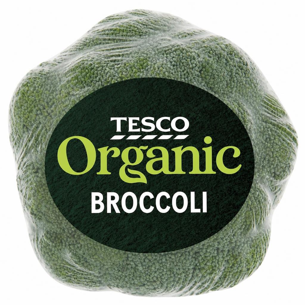 Tesco Organic Broccoli 335G