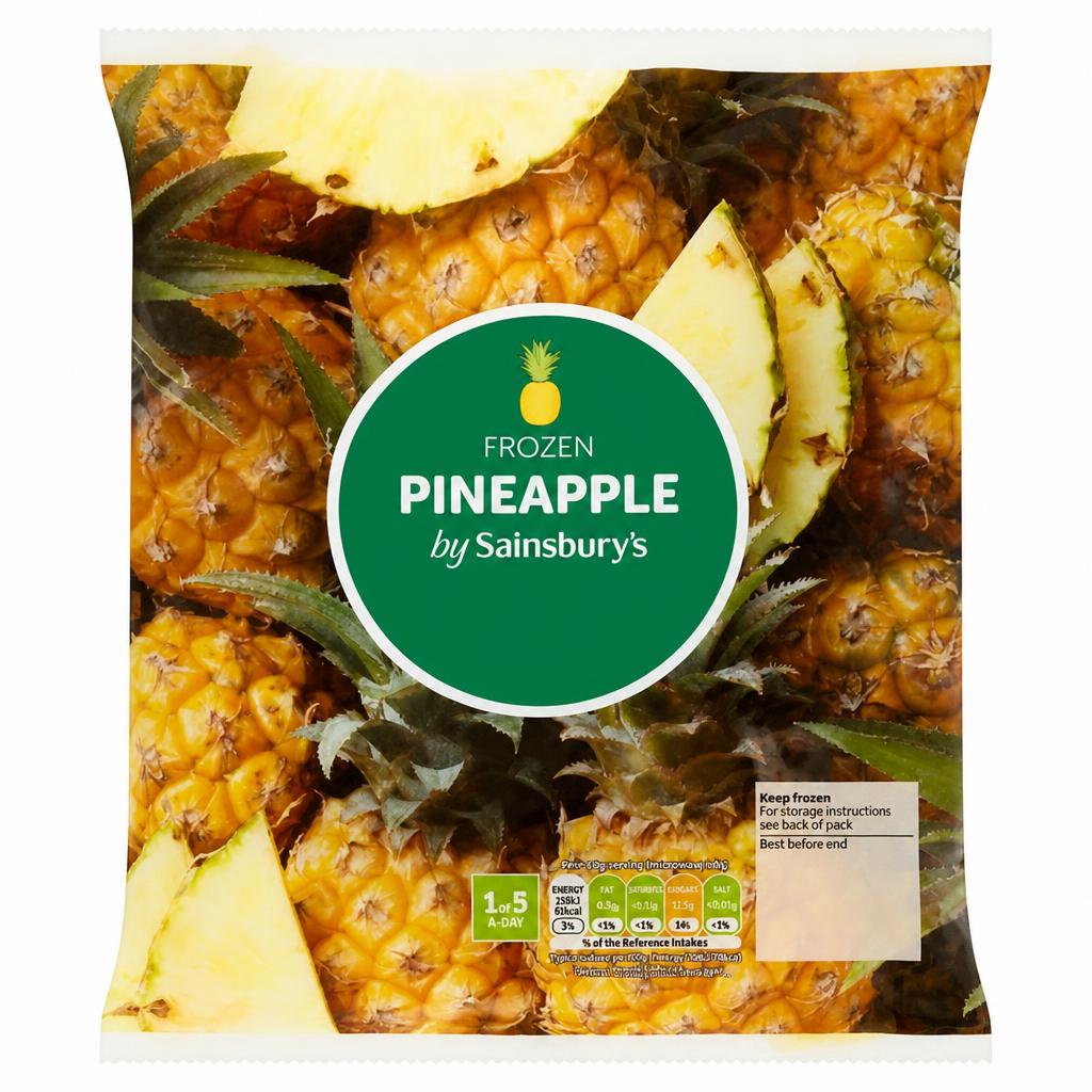 Sainsbury's Frozen Pineapple Chunks 450g