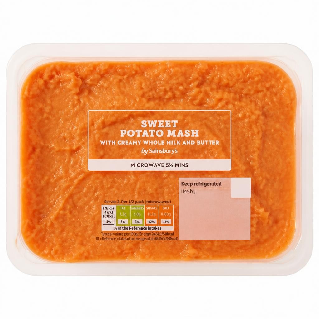 Sainsbury's Sweet Potato Mash 400g