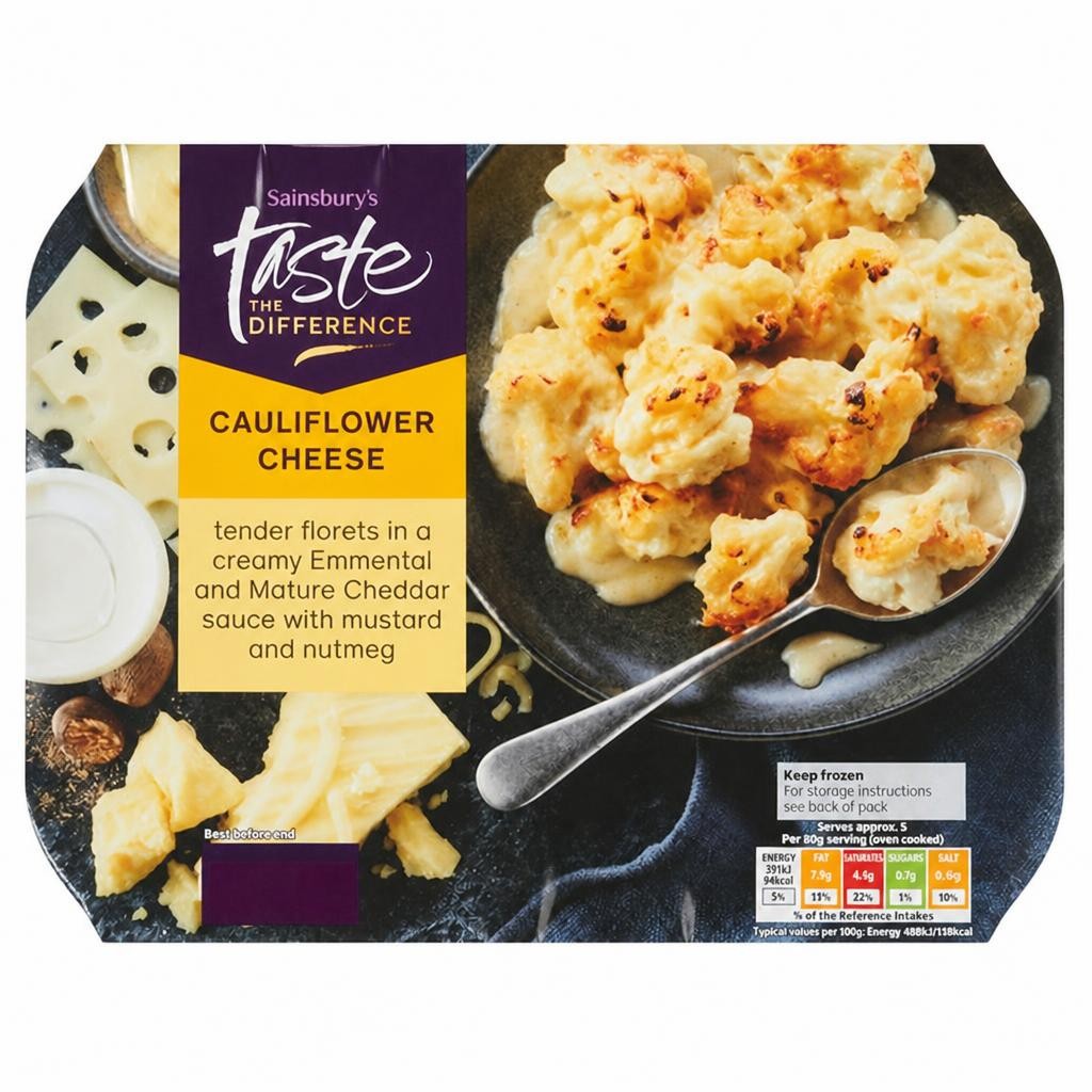 Sainsbury's Cauliflower Cheese, Taste the Difference 500g