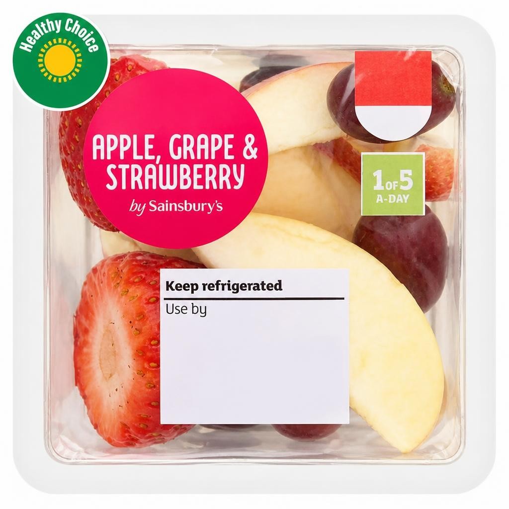 Sainsbury's Apple, Grape & Strawberry 135g
