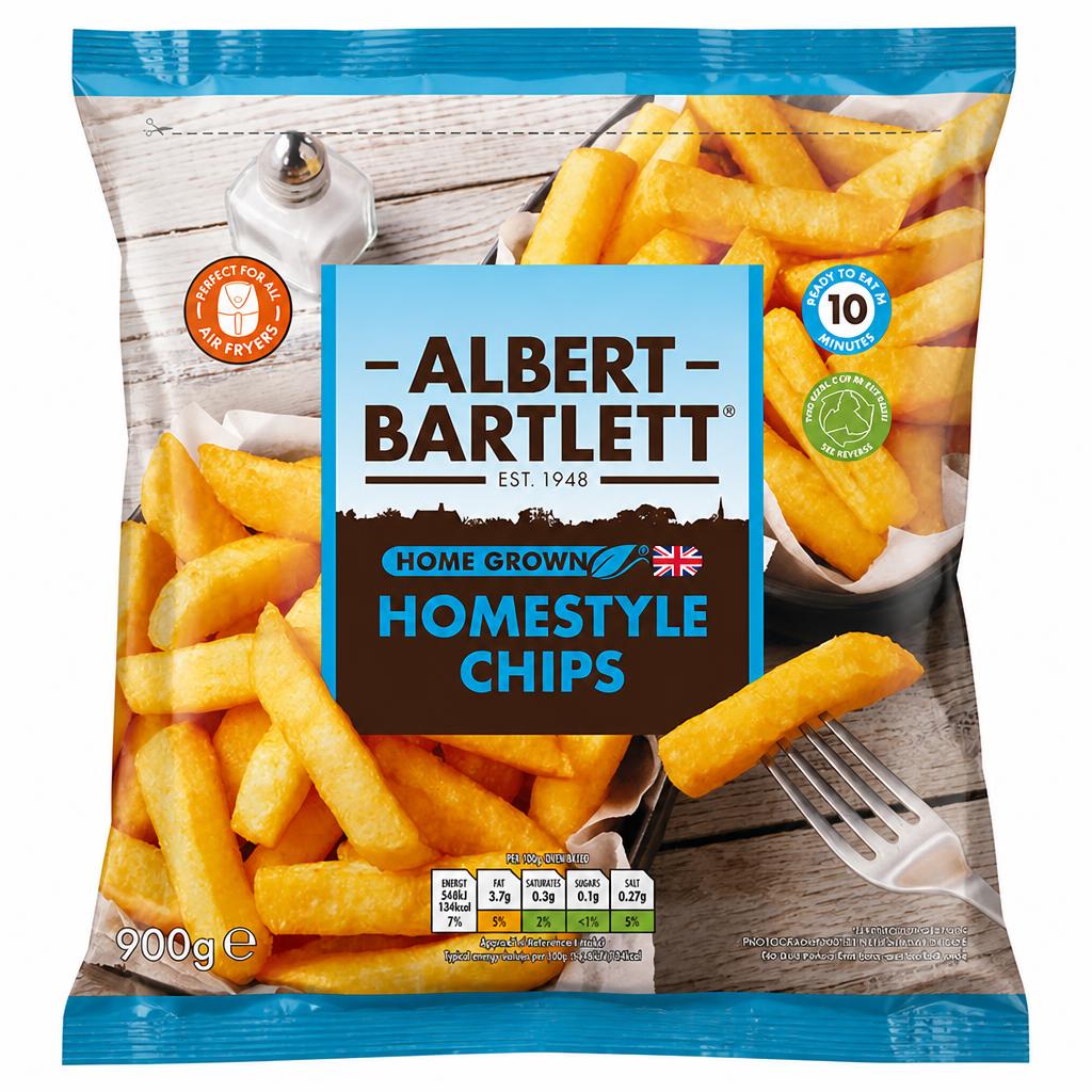 Albert Bartlett Homestyle Chips 900g
