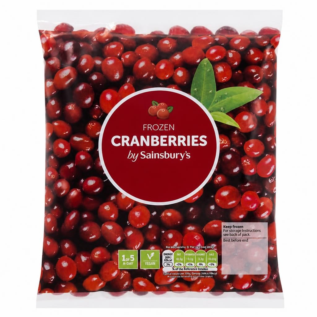 Sainsbury's Frozen Cranberries 400g