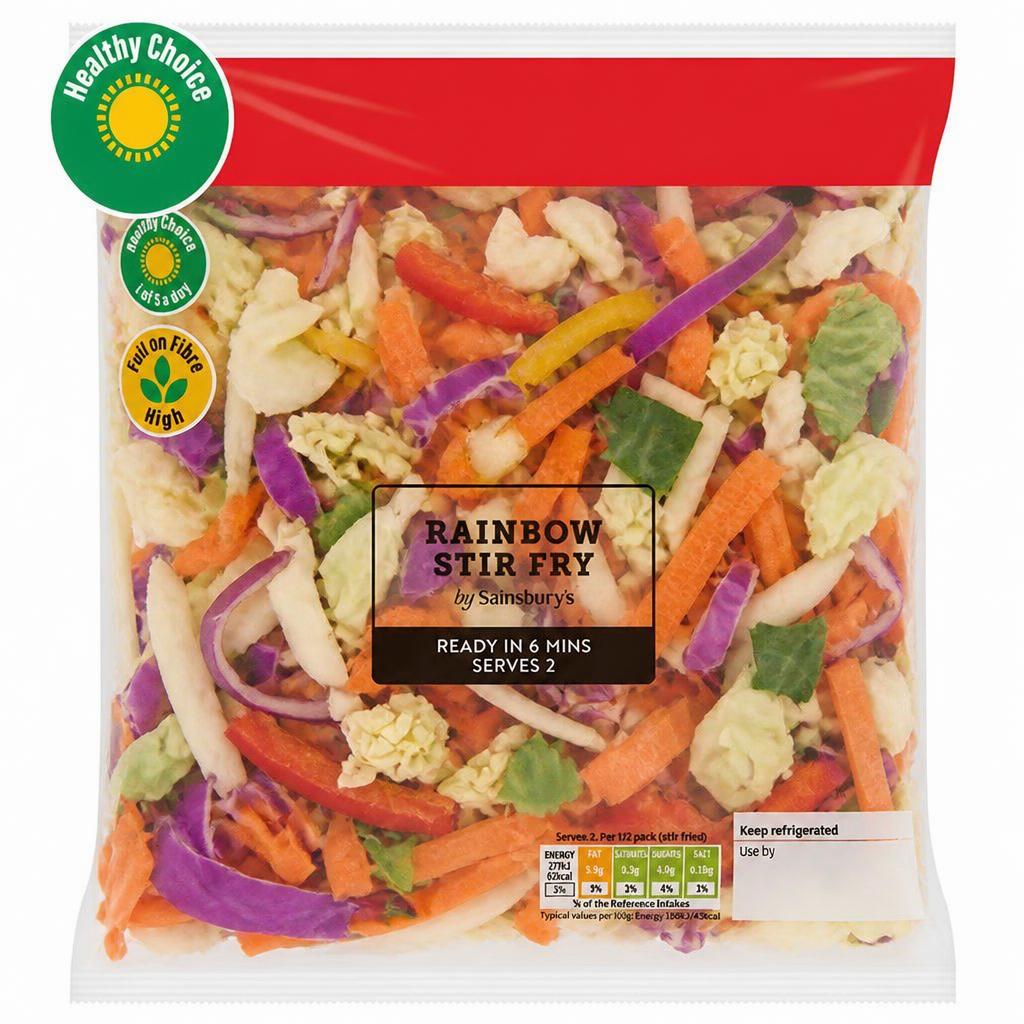 Sainsbury's Rainbow Stir Fry 300g