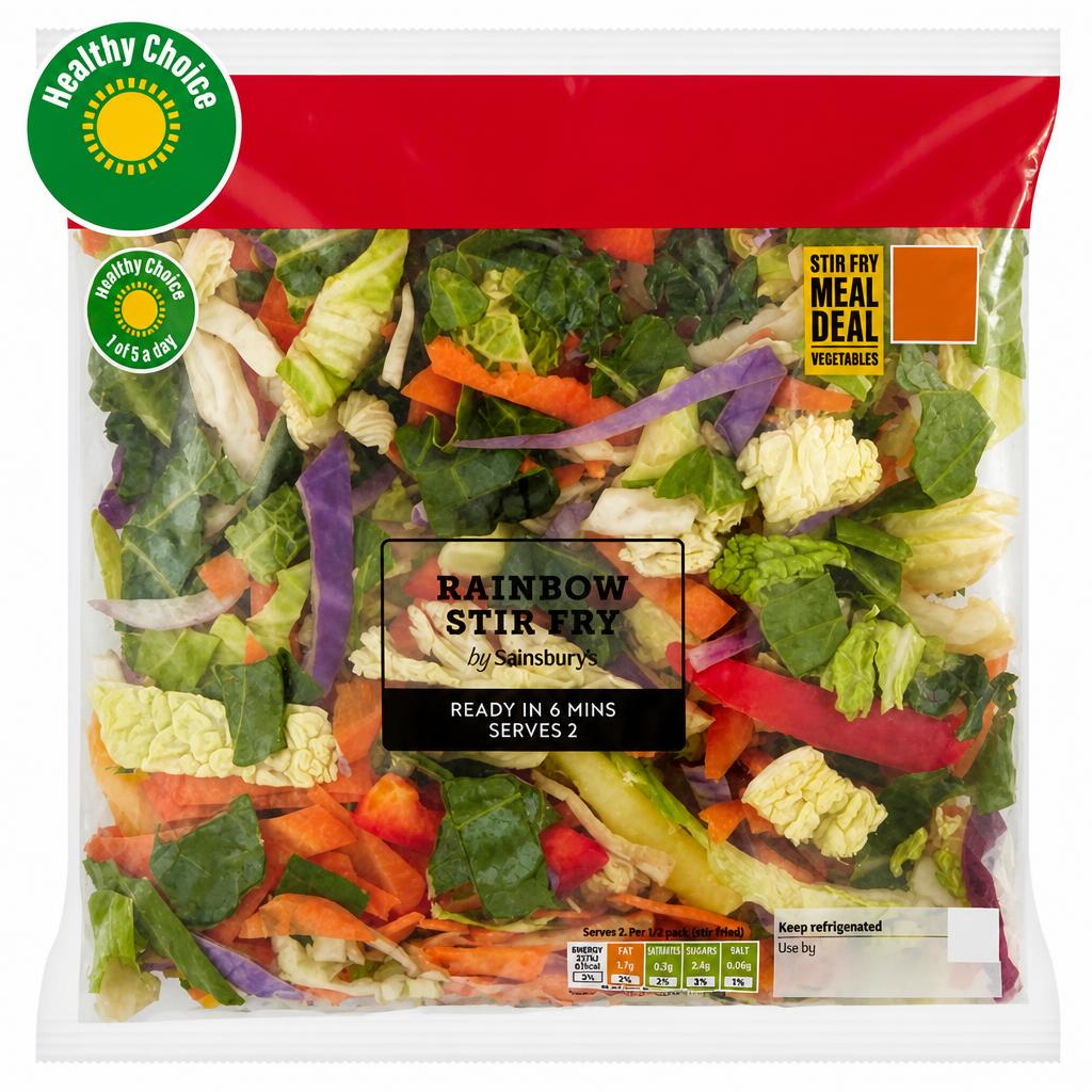 Sainsbury's Rainbow Stir Fry 300g