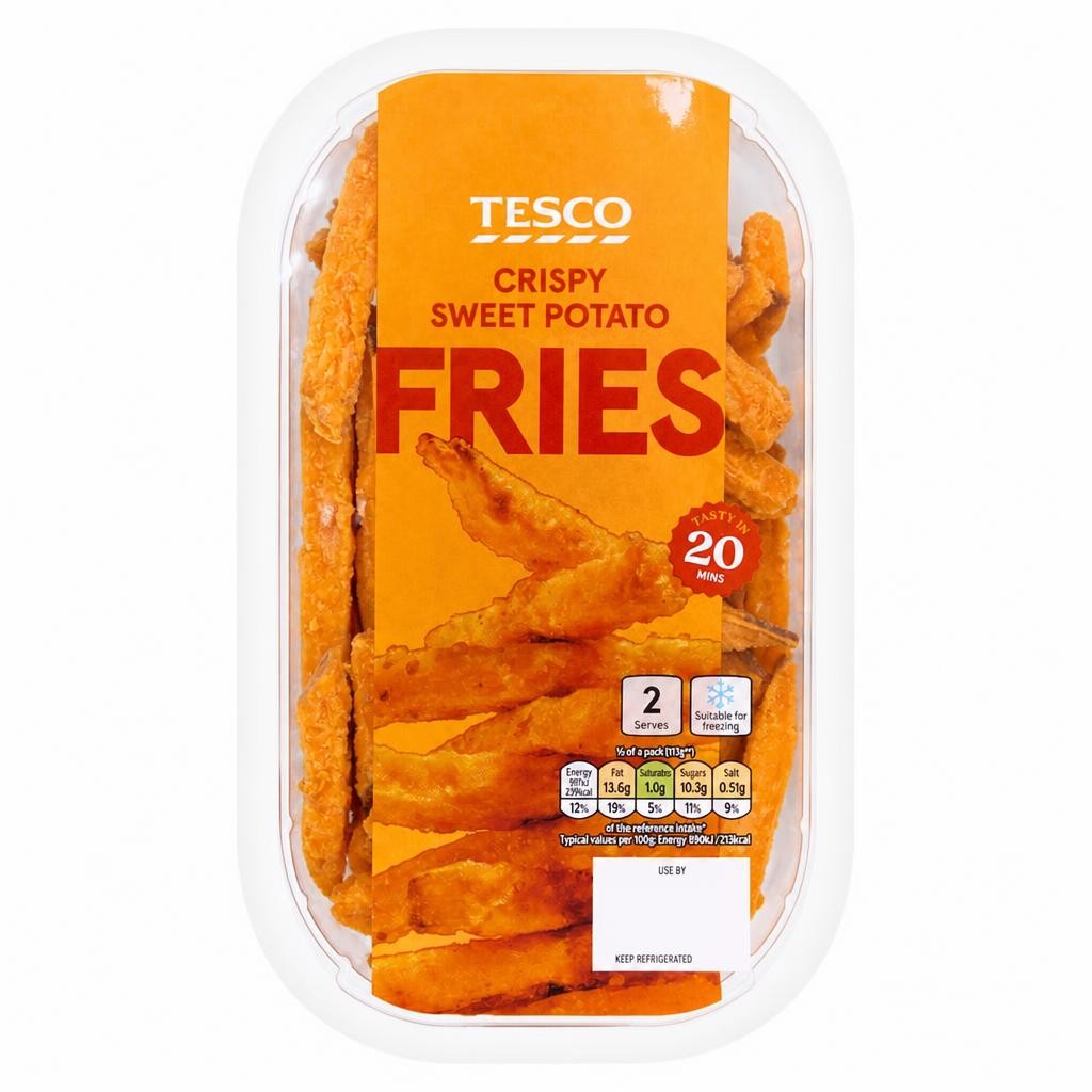 Tesco Crispy Sweet Potato Fries 300G