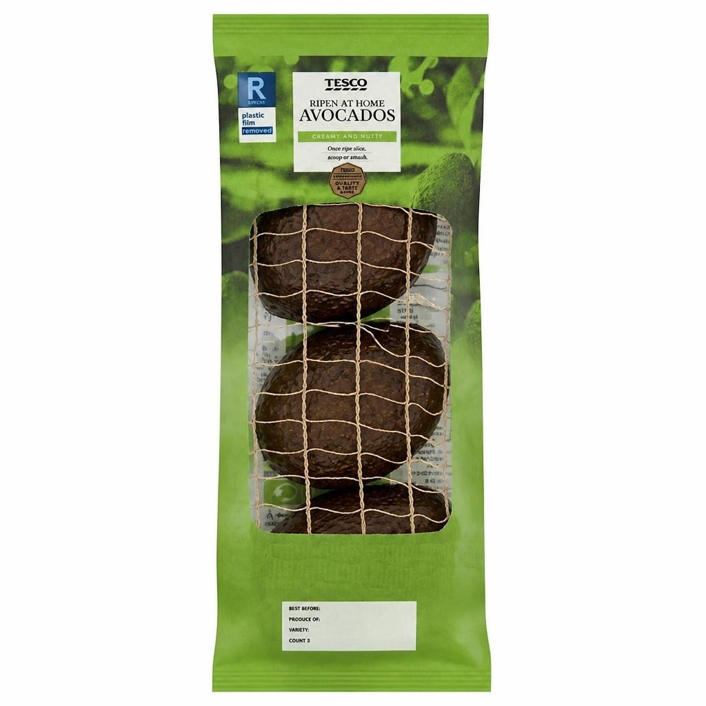 Tesco Ripen At Home Avocados 3Pack