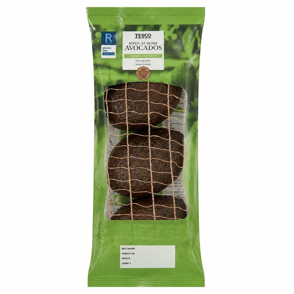 Tesco Ripen At Home Avocados 3Pack
