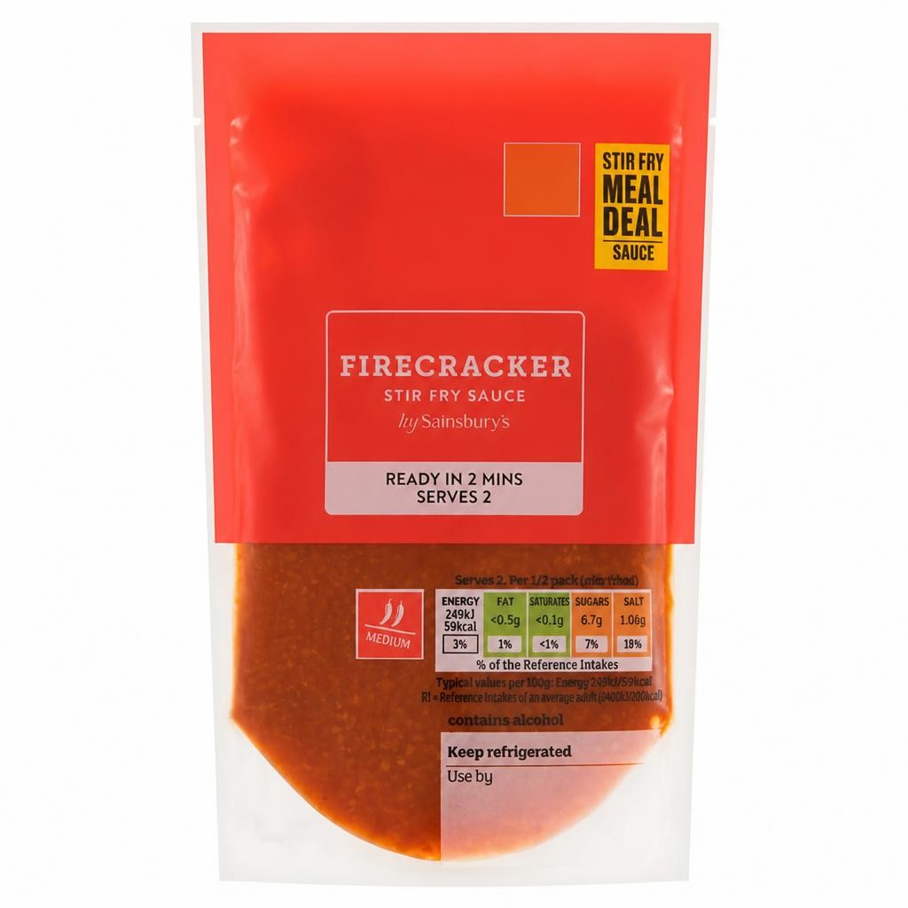 Sainsbury's Firecracker Stir Fry Sauce 175g