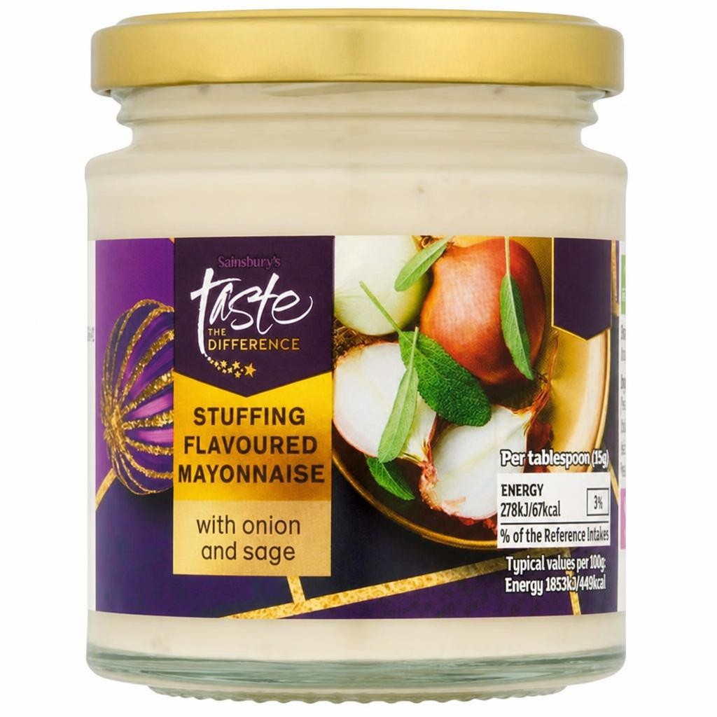 Sainsbury's Stuffing Mayo, Taste the Difference 180g