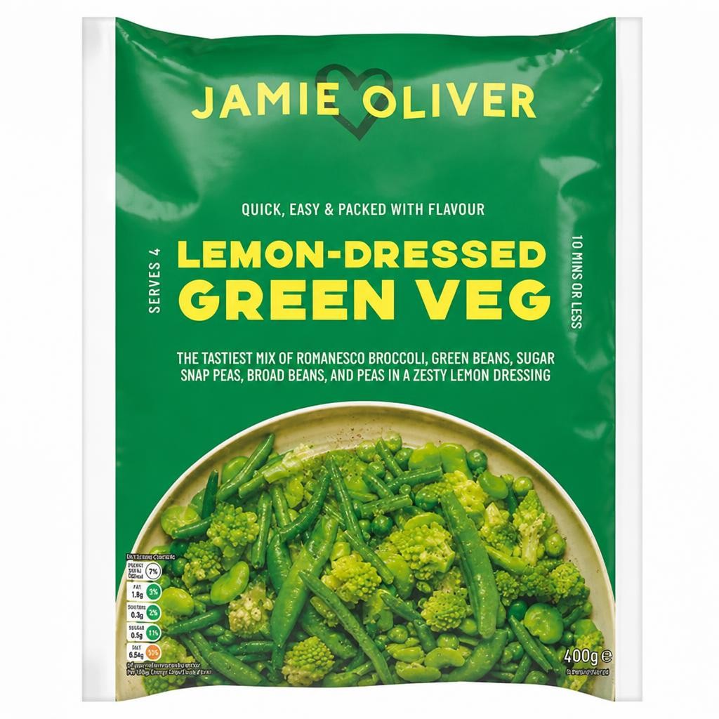 Jamie Oliver Lemon Dressed Green Veg 400g