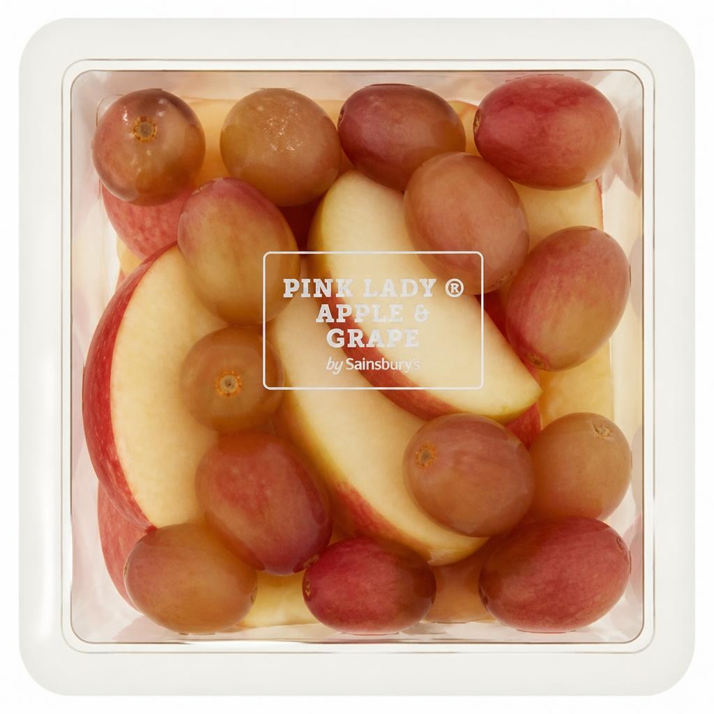 Sainsbury's Pink Lady Apple & Grape 240g