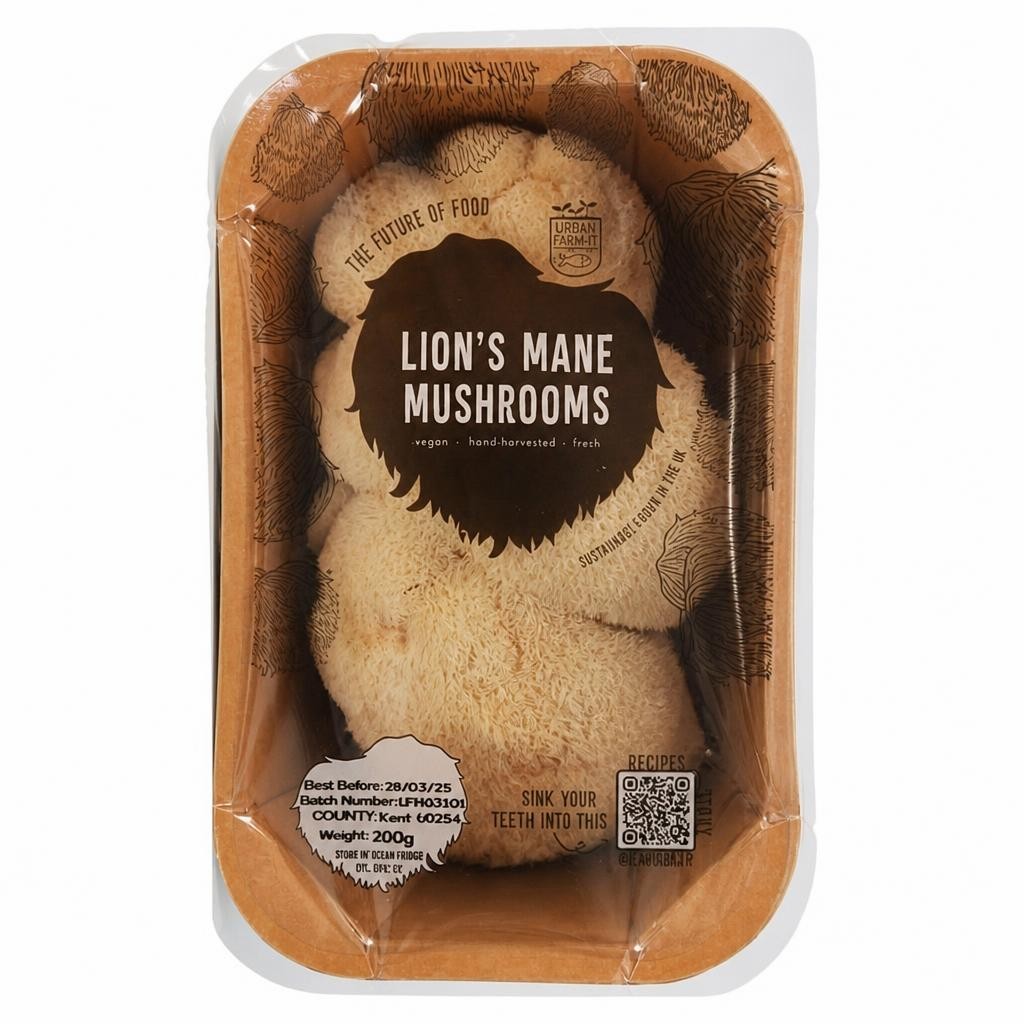 Urban Farm-it Lion's Mane Mushrooms 200g