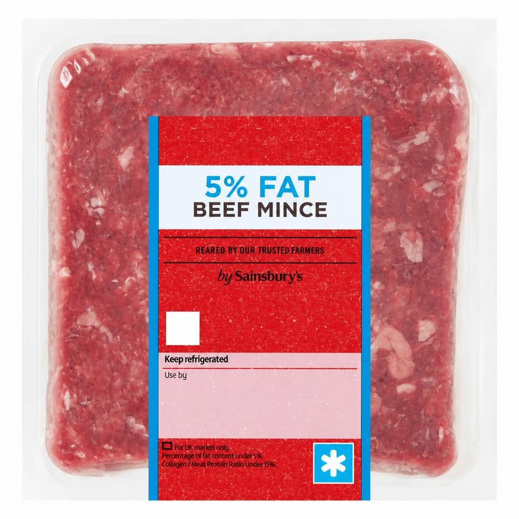 Sainsbury's British or Irish 5% Fat Beef Mince 250g