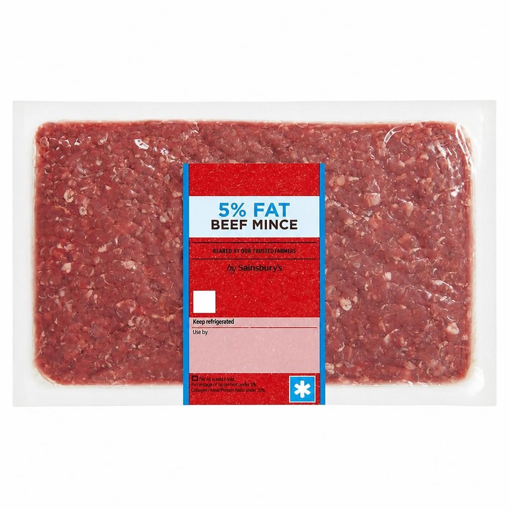 Sainsbury's British or Irish 5% Fat Beef Mince 750g