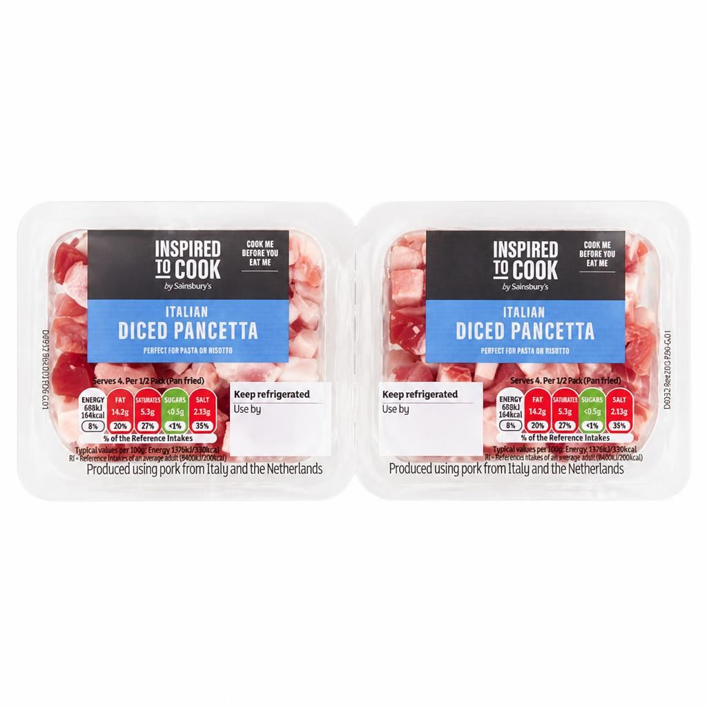 Sainsbury's Italian Cubetti Di Pancetta 200g