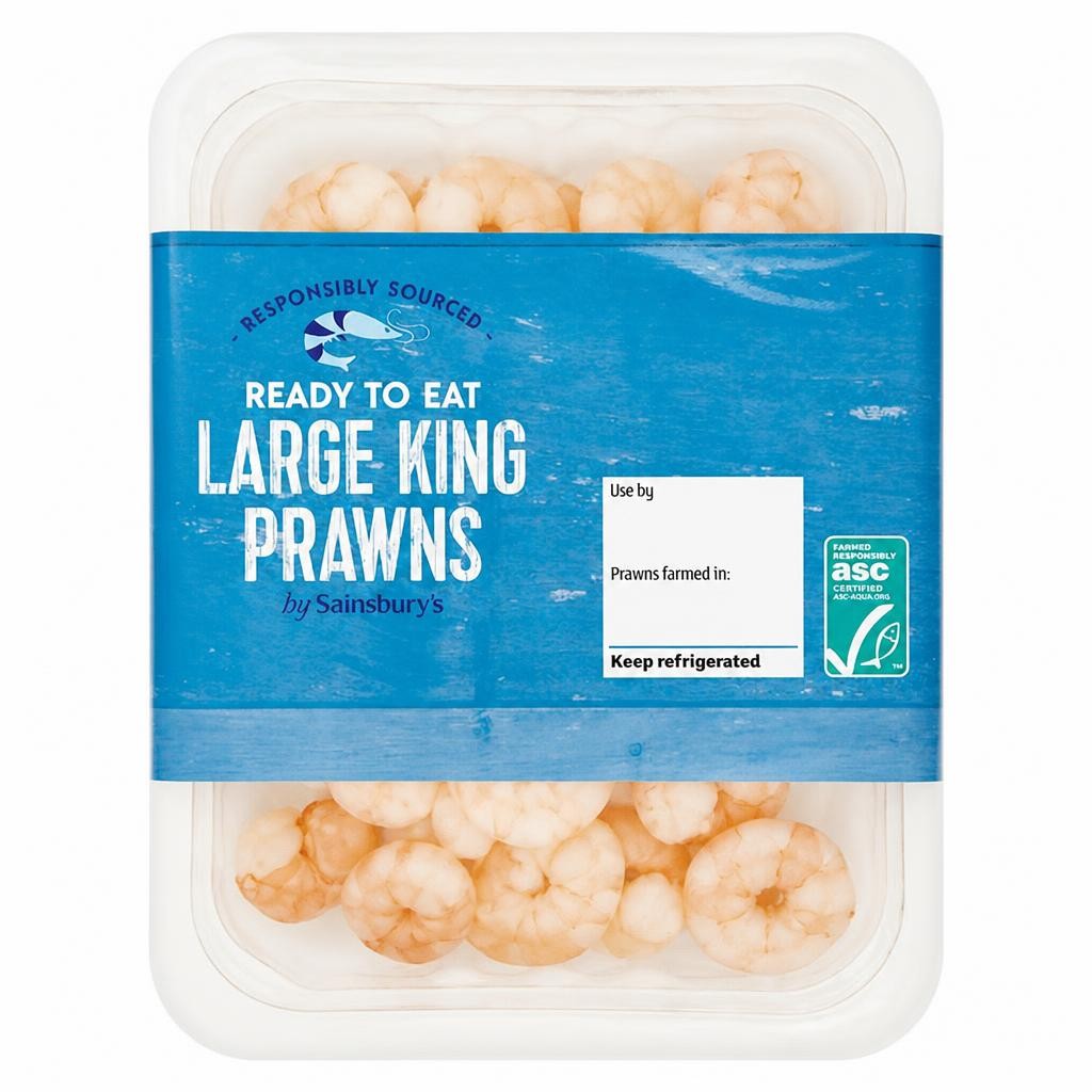 Sainsbury's Large King Prawns ASC 150g