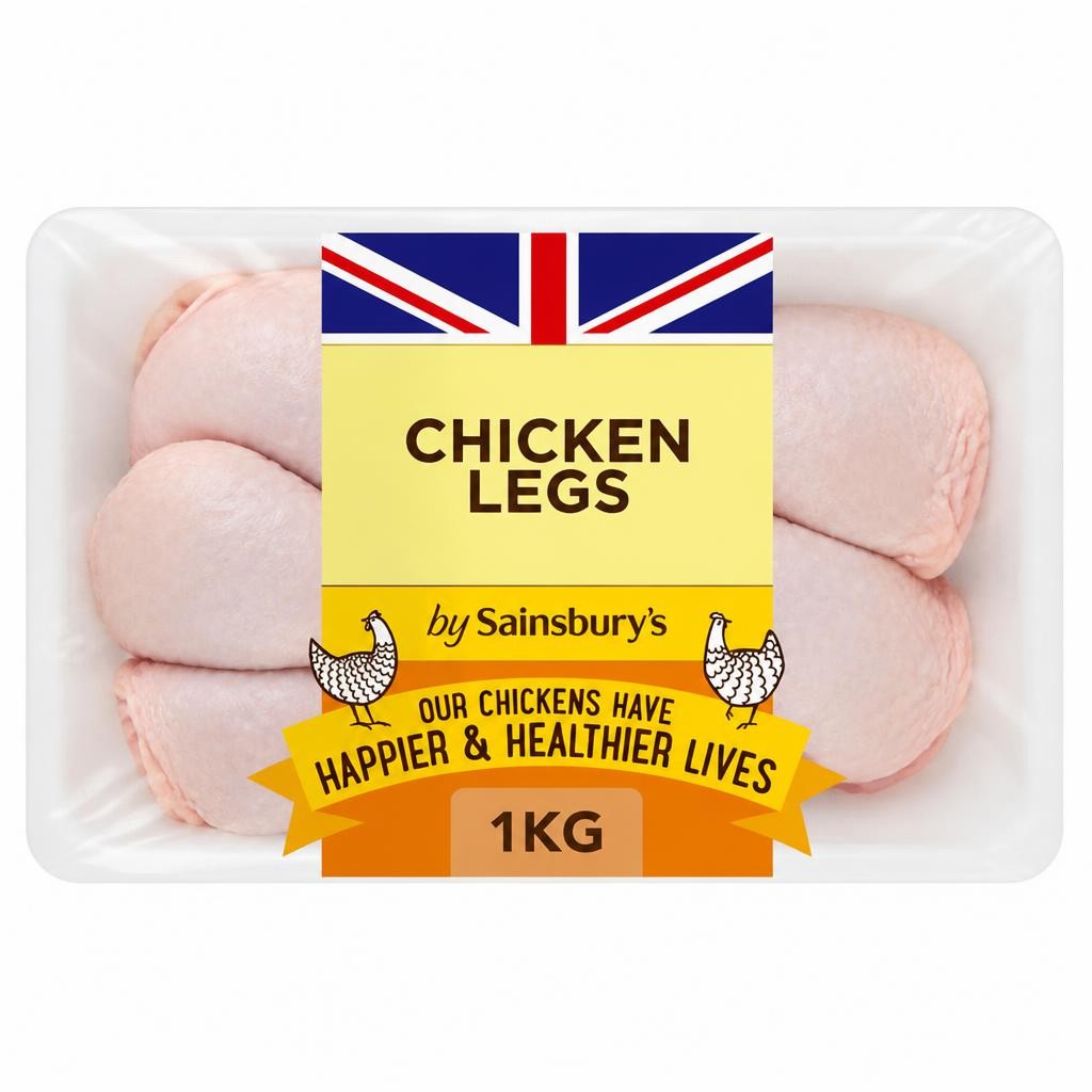 Sainsbury's 1kg British Fresh Skin on Chicken Legs